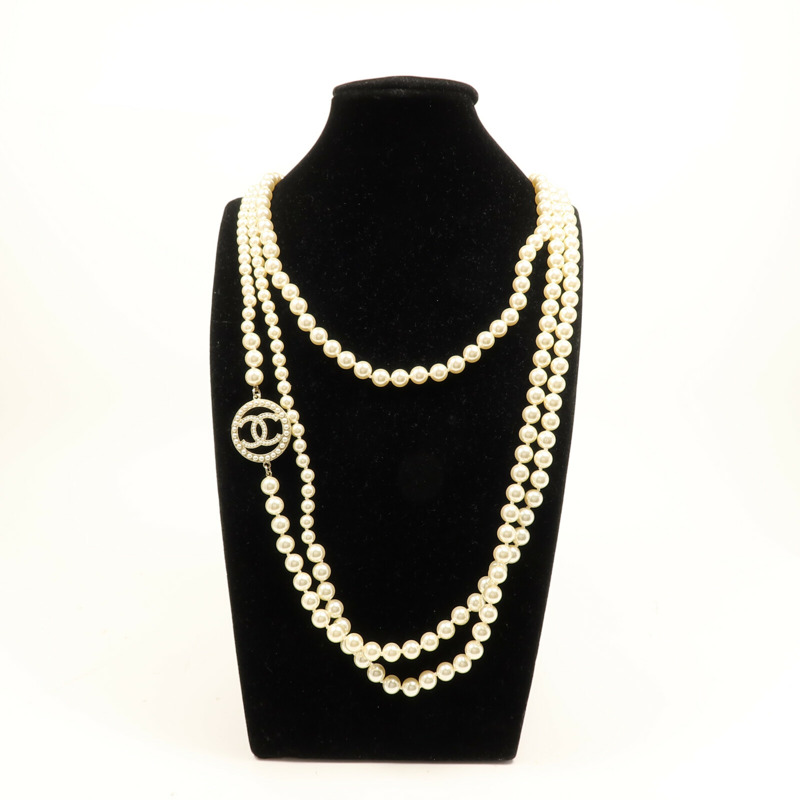 CHANEL 金屬/PVC Necklace項鍊-7