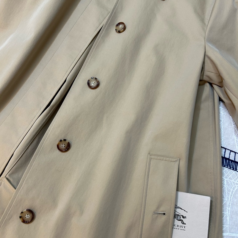 BURBERRY英國蜜色長風衣UK6-7