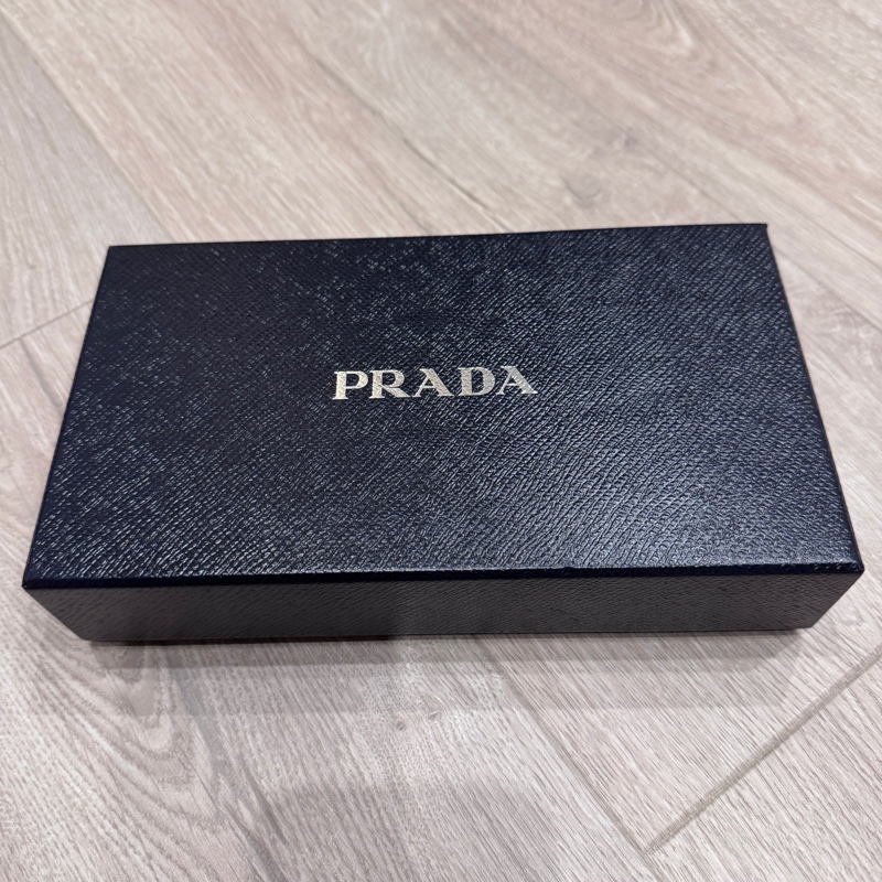 Prada 經典水波紋長夾-0