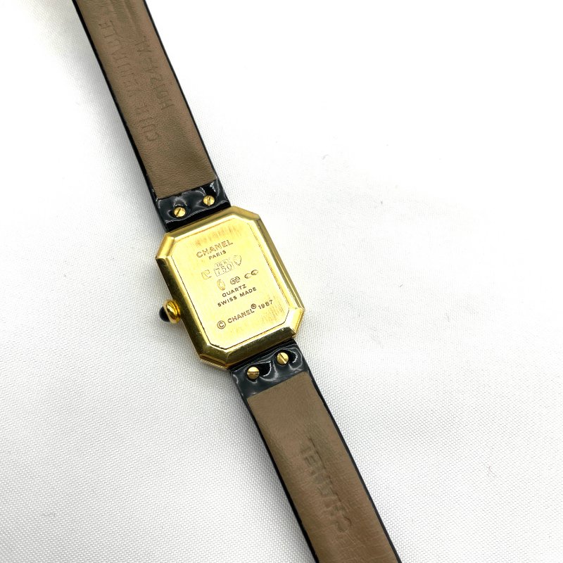 稀有經典 CHANEL 18K金 香奈兒 Premiere 首映系列腕錶-9
