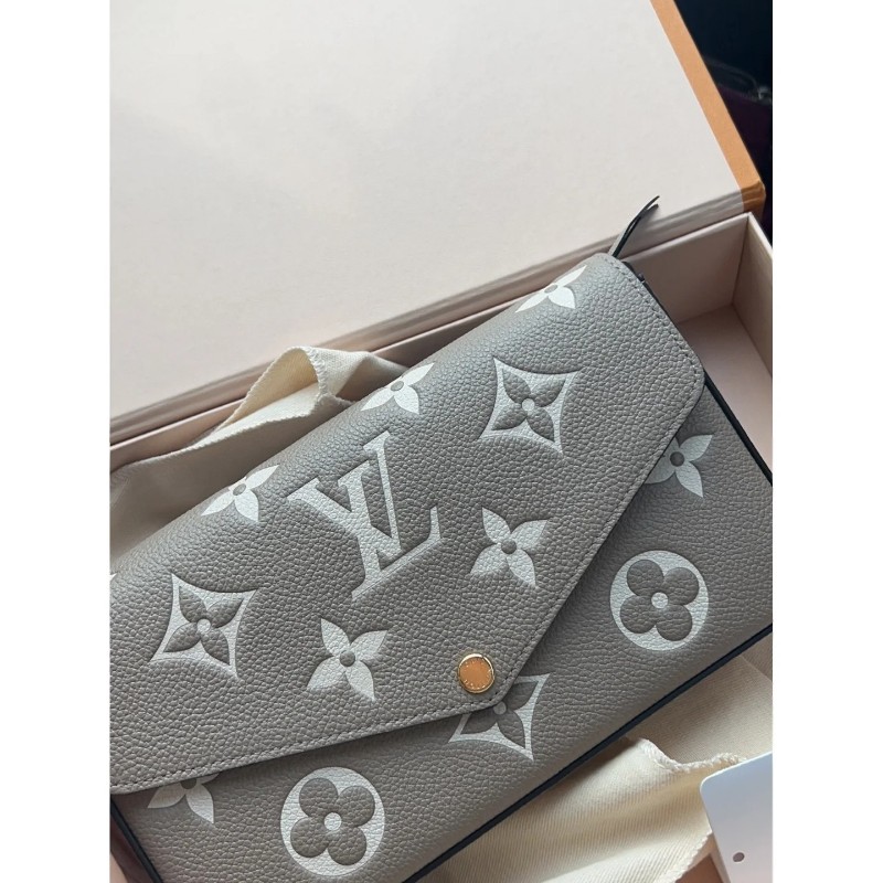 全配🈶購證❤️ LV三合一大象灰鏈條包-3