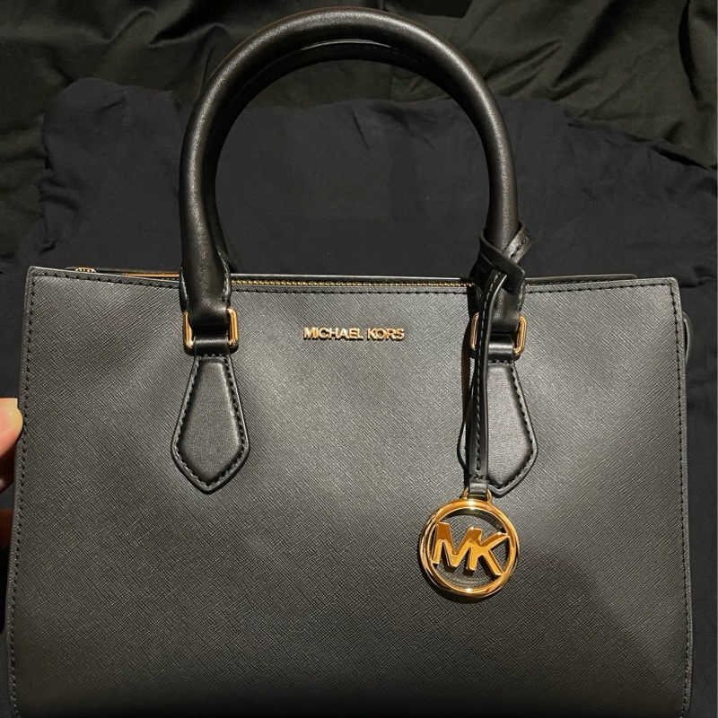 MICHAEL KORS 金釦手提包 側背包-19