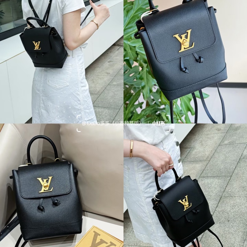 ෆ LV Lockme 小書包 後背包🖤-7