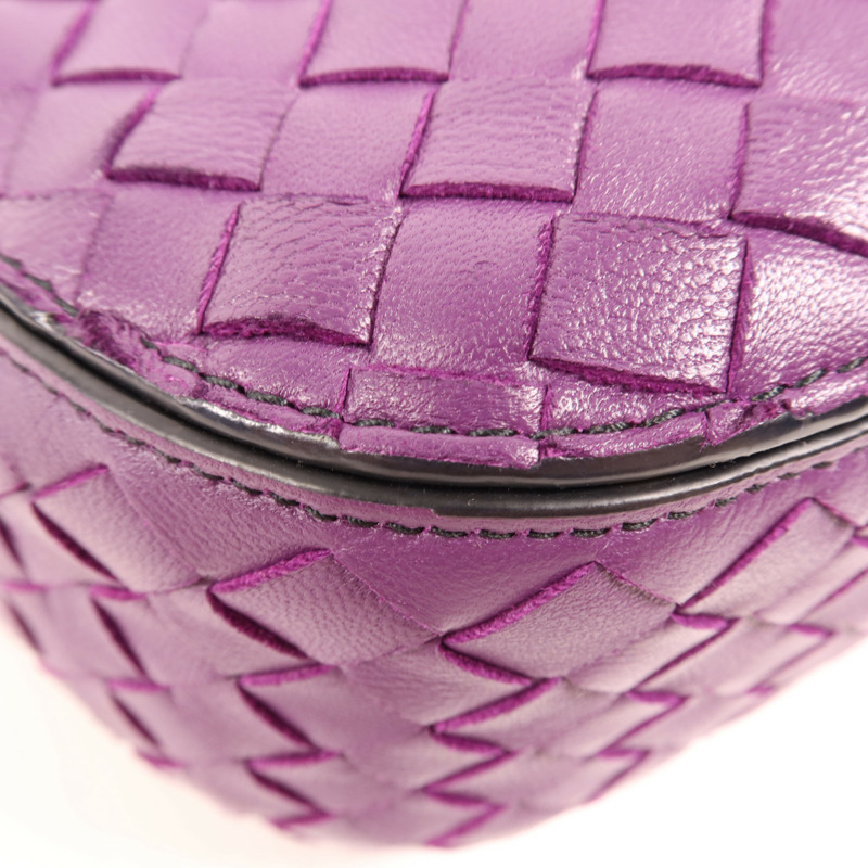 BOTTEGA VENETA 羊皮皮革Chain Shoulder Bag金扣肩背袋-6