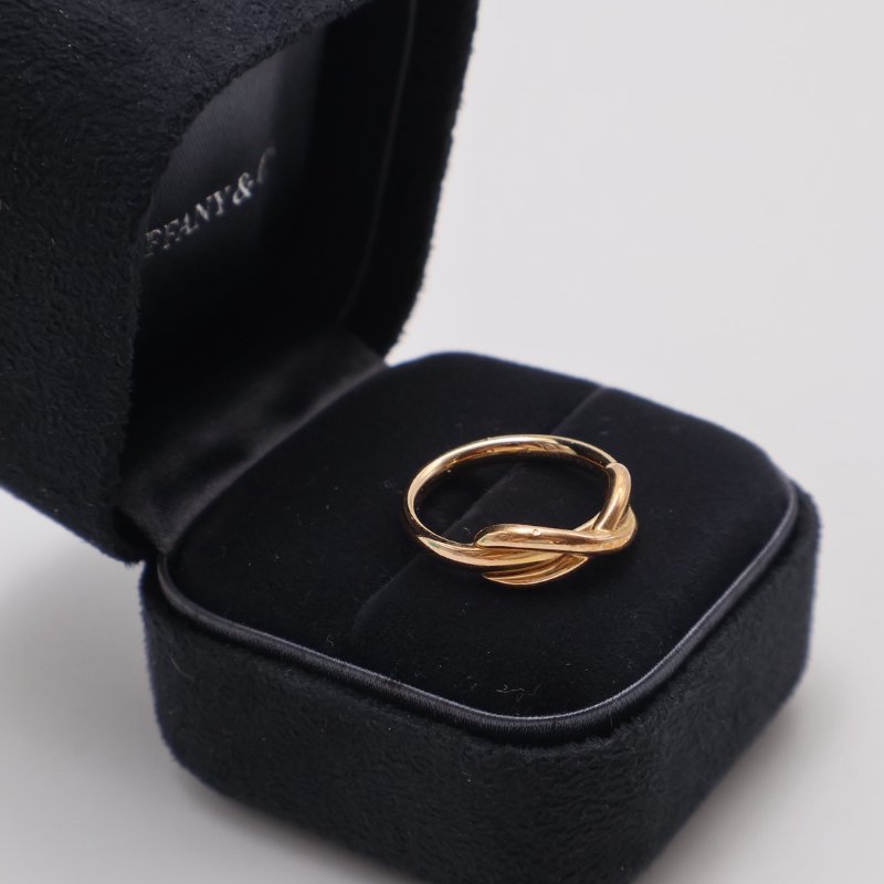 Tiffany&Co Tiffany infinity系列18K金無限戒指-1