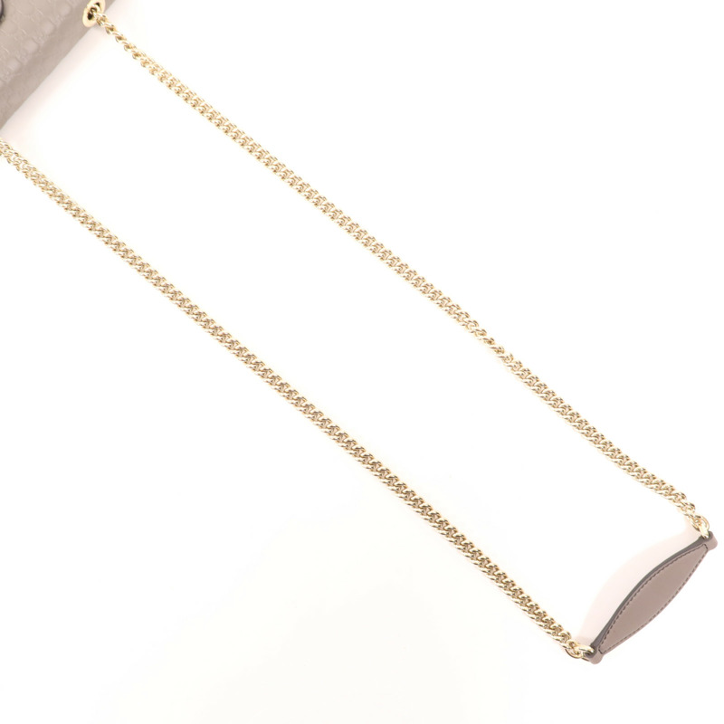 GUCCI 牛皮皮革Guccissima Mini Emily金扣鏈帶肩背-4