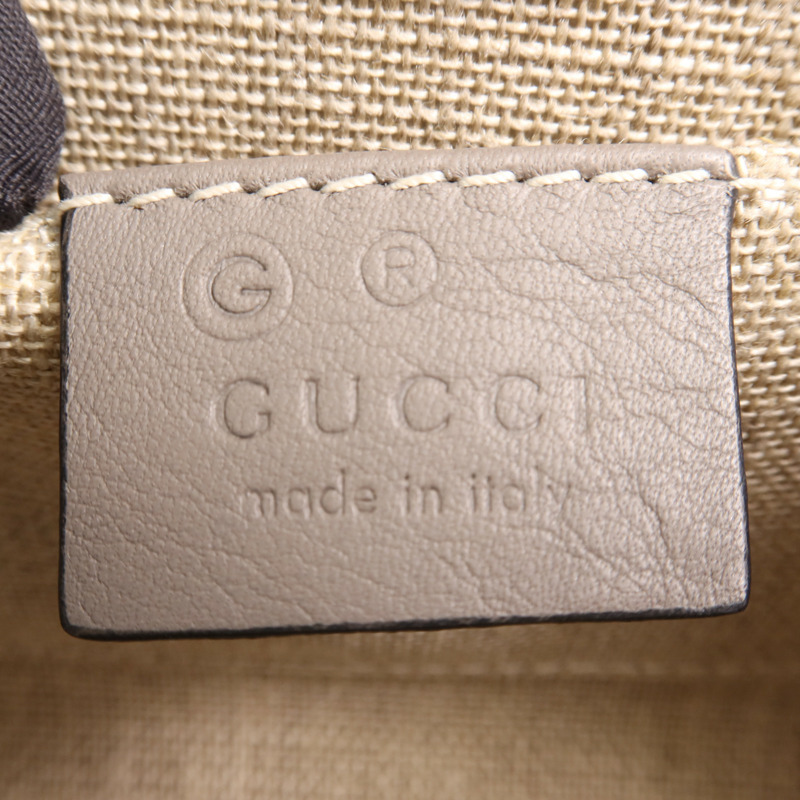 GUCCI 牛皮皮革Guccissima Mini Emily金扣鏈帶肩背-10