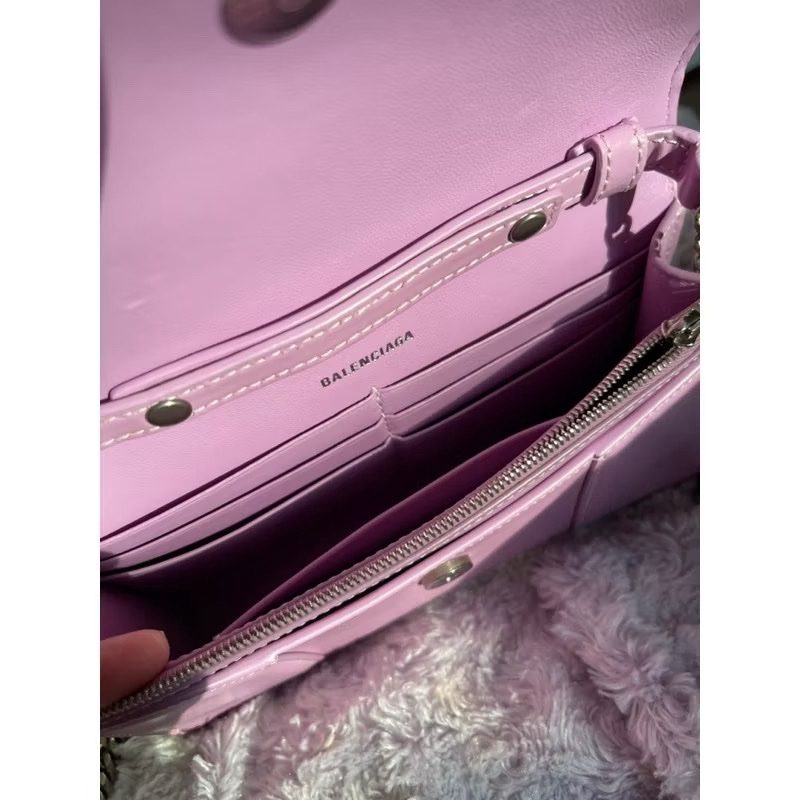 Balenciaga 巴黎世家 HOURGLASS WALLET ON CHAIN 沙漏包-8