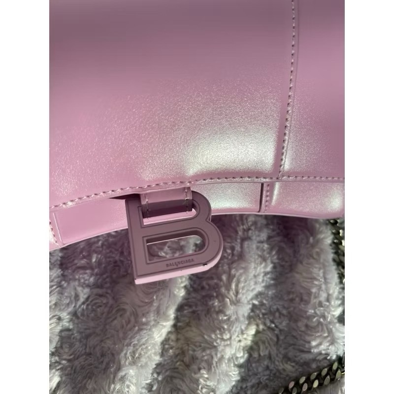 Balenciaga 巴黎世家 HOURGLASS WALLET ON CHAIN 沙漏包-11