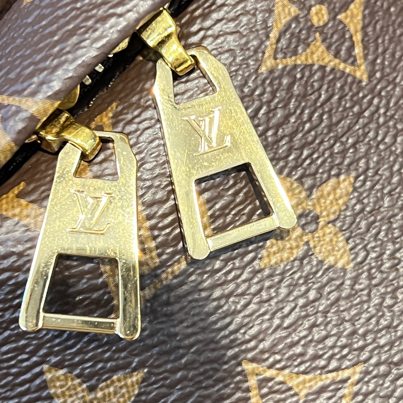 LV 原花金釦Bumbag胸腰包-15