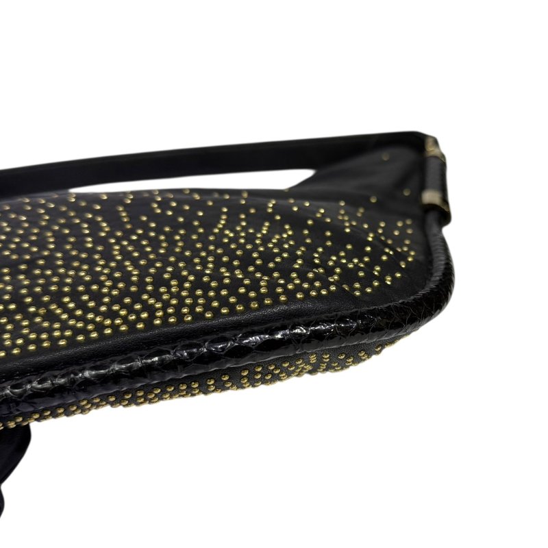 【美收精品】Jimmy Choo 黑色單肩背包 4-18-5