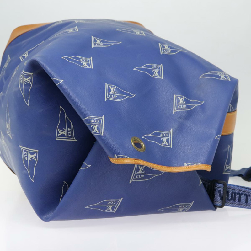 【日本直送】路易威登 LV Cup Sac Marine 單肩包 PVC 皮革 藍色 A24014 正品 92406-5