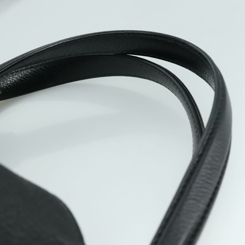 【日本直送】GUCCI Soho 手提包 皮革 黑金 282309 正品 109510-7