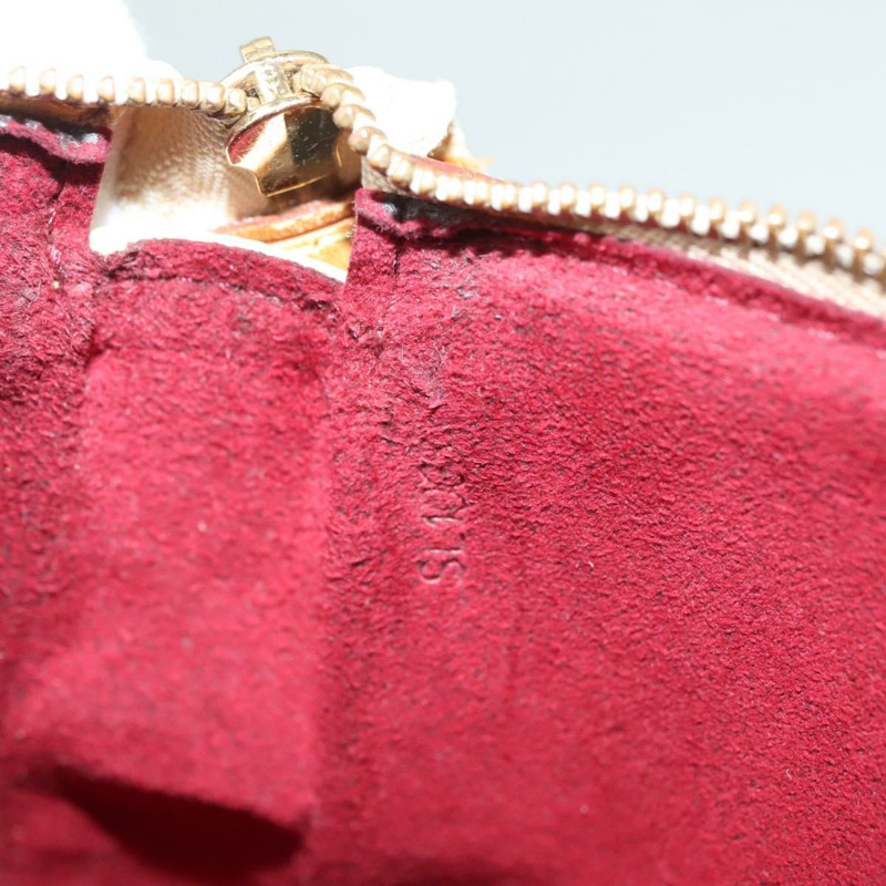 【日本直送】LOUIS VUITTON 多色 Pochette Accessoires 手拿包 白色 M92649 LV 授權 128470V-11