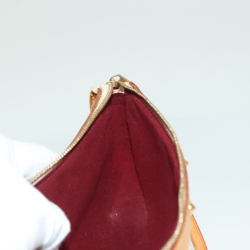 【日本直送】路易威登 (LOUIS VUITTON) 多彩 Pochette Accessoires 手拿包 白色 M92649 LV Auth 128470V-18