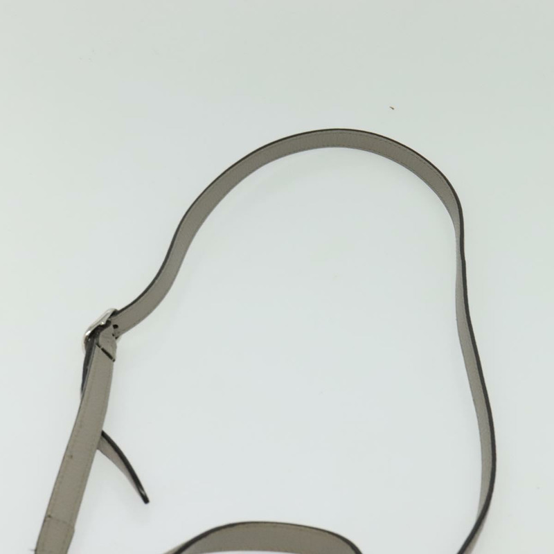 【日本直送】GUCCI 竹節日常手提包 皮革 兩用 灰色 銀色 370831 正品 BA4687-9