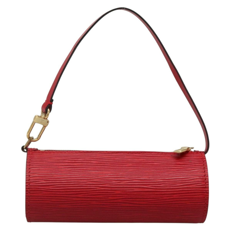 【日本直送】路易威登 Epi Soufflot 手袋配件袋紅色 LV 正品 136479-1