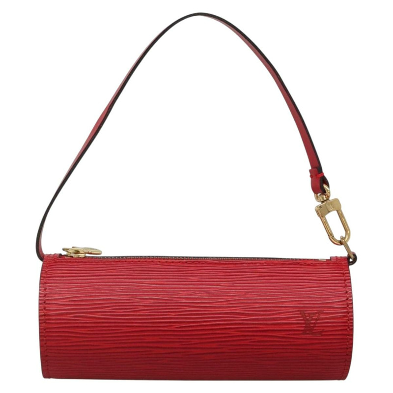 【日本直送】路易威登 Epi Soufflot 手袋配件袋紅色 LV 正品 136479-12
