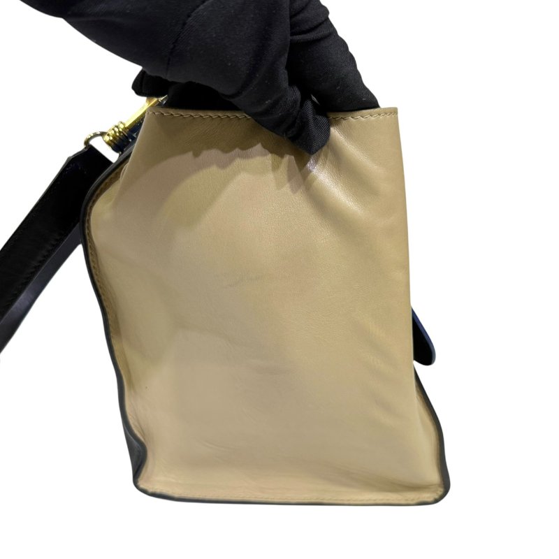 【美收精品】CELINE 藍米色Trapeze肩背包 4-20-3