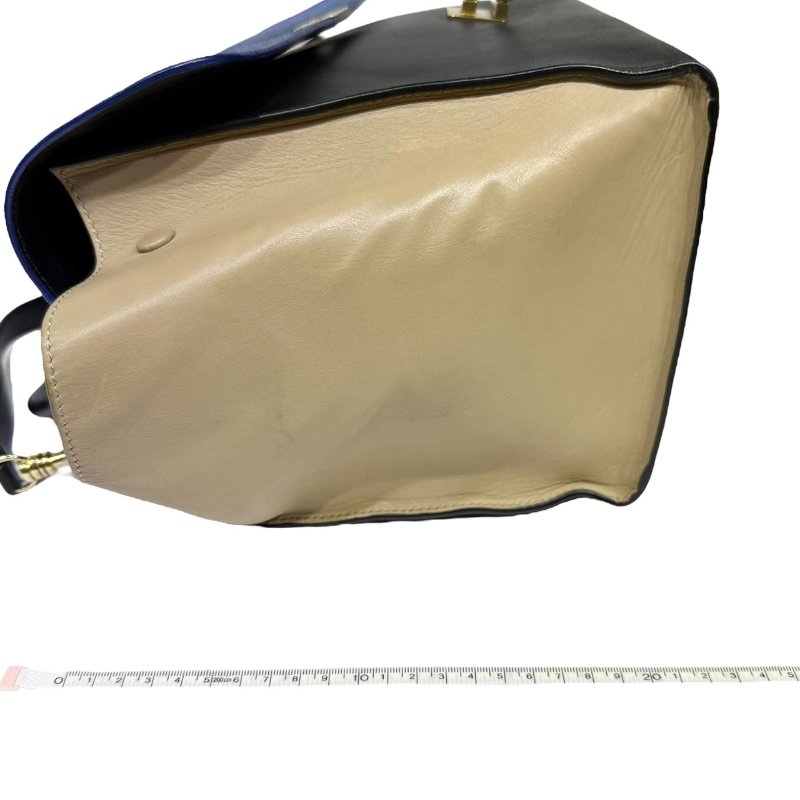 【美收精品】CELINE 藍米色Trapeze肩背包 4-20-18