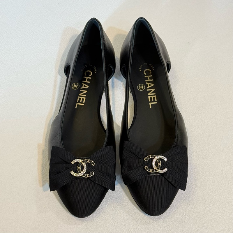 Chanel CC flats shoes 香奈兒 平底鞋-5