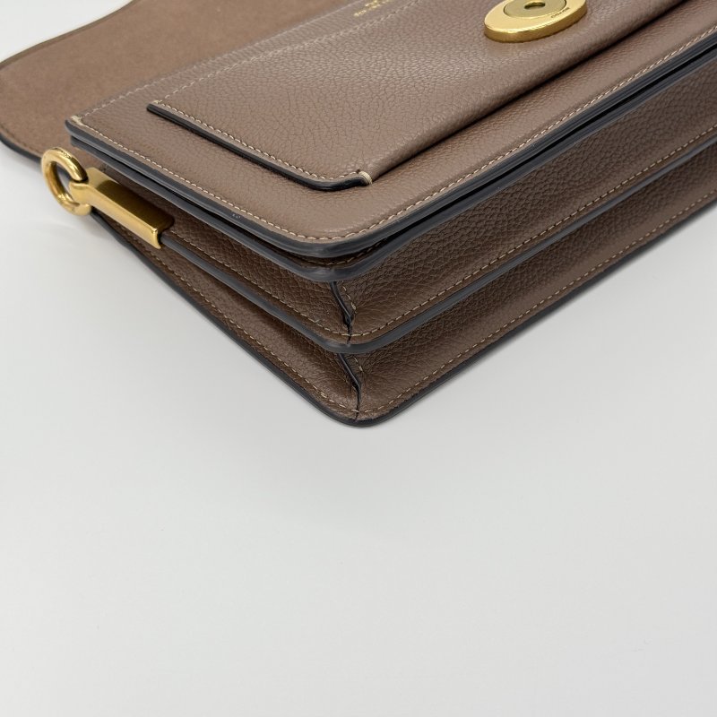 【近新閒置品♥️專櫃在售19,800】COACH Tabby26 卡其色 牛皮 單肩包 單肩包 斜背包 (短肩帶*1+長肩帶*1)-11