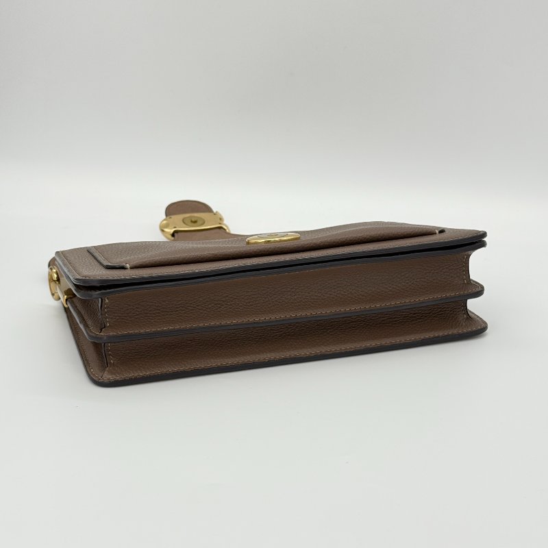【近新閒置品♥️專櫃在售19,800】COACH Tabby26 卡其色 牛皮 單肩包 單肩包 斜背包 (短肩帶*1+長肩帶*1)-12