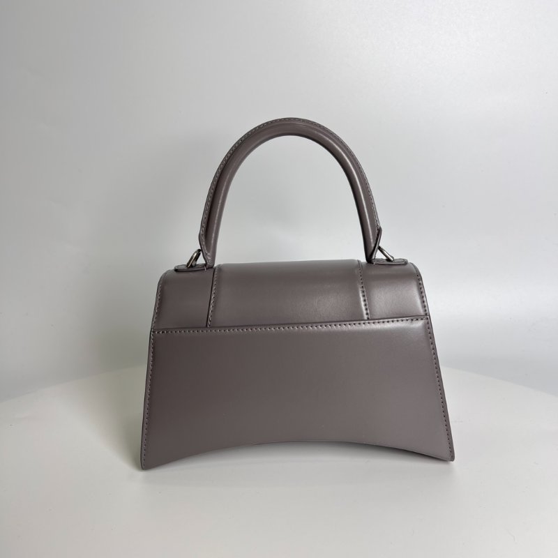 BALENCIAGA 593546 灰銀沙漏包 S-1
