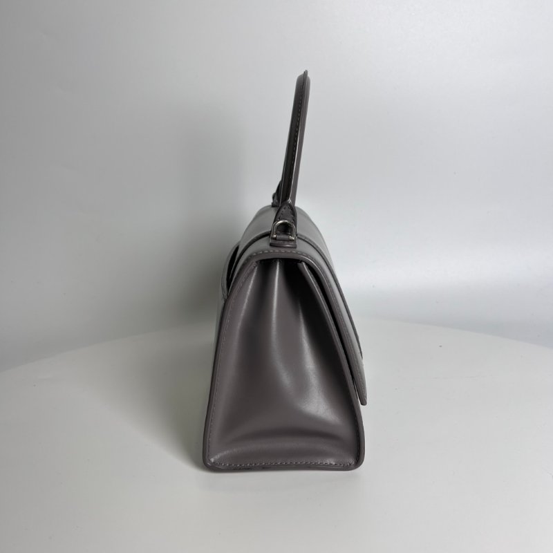 BALENCIAGA 593546 灰銀沙漏包 S-2