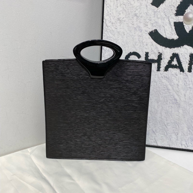 LV路易威登 Epi水波紋琴譜 電腦公事包 公文包 風琴 手提包-0