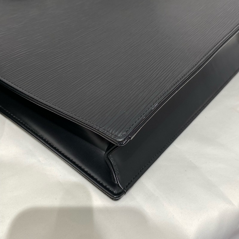 LV路易威登 Epi水波紋琴譜 電腦公事包 公文包 風琴 手提包-8