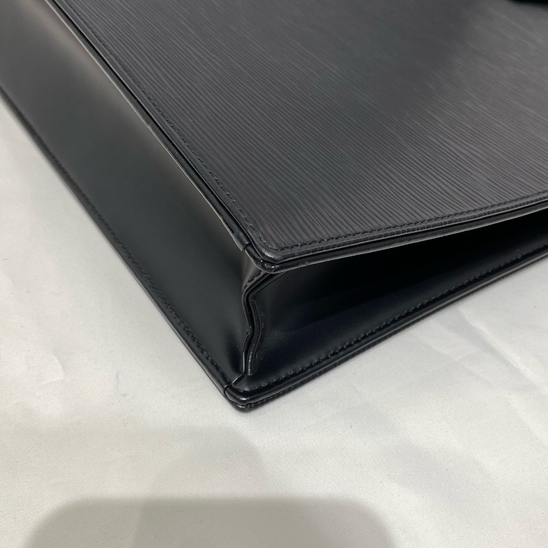 LV路易威登 Epi水波紋琴譜 電腦公事包 公文包 風琴 手提包-11