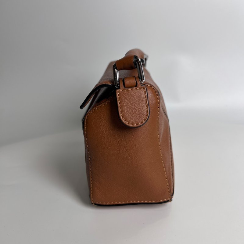 LOEWE 棕色PUZZLE MINI 單背包-2