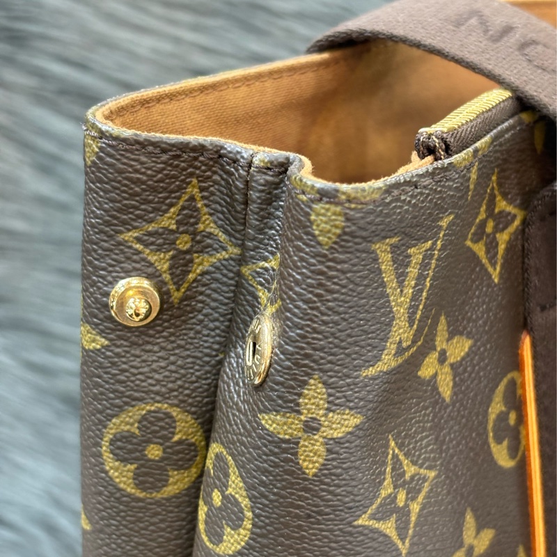 LV M53013 原花 手提包 肩背包 BOOKTOTE 拉鍊包 公事包 龐德包 托特包-14