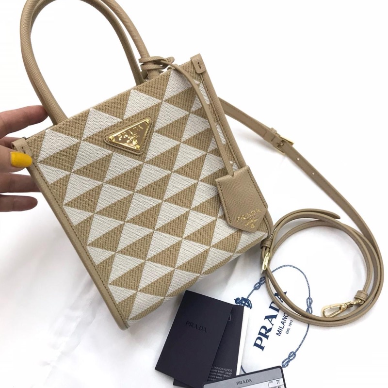 Prada embroidered bag-0