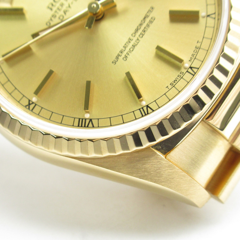 Rolex Day-Date E 系列腕錶,18K 黃金,男士,CH/BA 18238-9