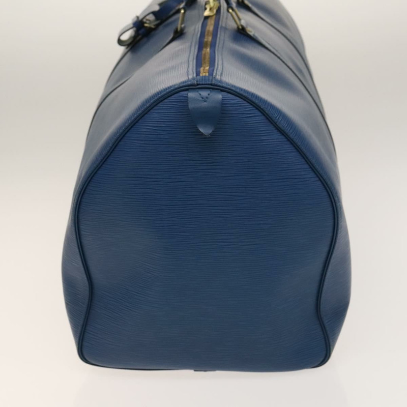 【日本直送】路易威登 Epi Keepall 55 波士頓包 托萊多藍 M42955 LV 授權 140709-2
