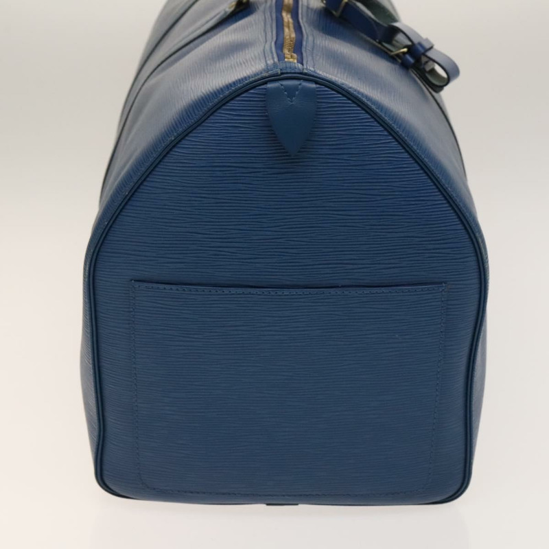 【日本直送】路易威登 Epi Keepall 55 波士頓包 托萊多藍 M42955 LV 授權 140709-3