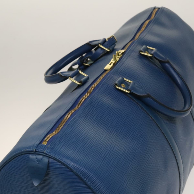【日本直送】路易威登 Epi Keepall 55 波士頓包 托萊多藍 M42955 LV 授權 140709-5