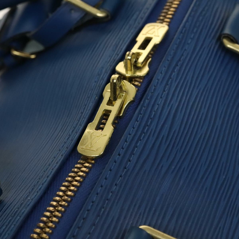 【日本直送】路易威登 Epi Keepall 55 波士頓包 托萊多藍 M42955 LV 授權 140709-9