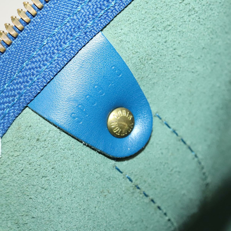 【日本直送】路易威登 Epi Keepall 55 波士頓包 托萊多藍 M42955 LV 授權 140709-11