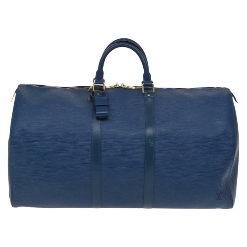 【日本直送】路易威登 Epi Keepall 55 波士頓包 托萊多藍 M42955 LV 授權 140709-12