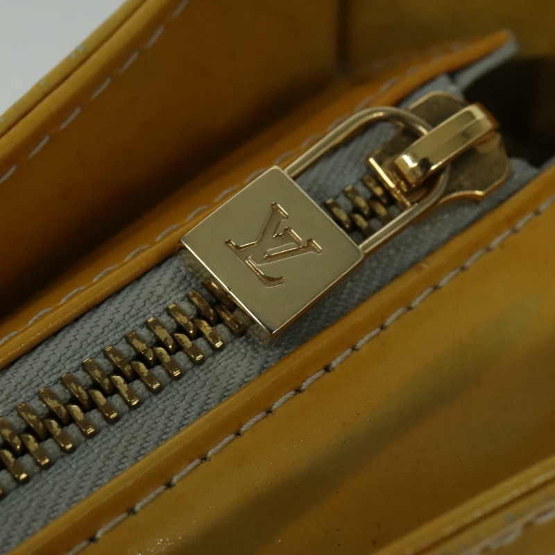 【日本直送】路易威登 Monogram Vernis Columbus 灰色手提包 M91028 LV 正品 BA5329-8