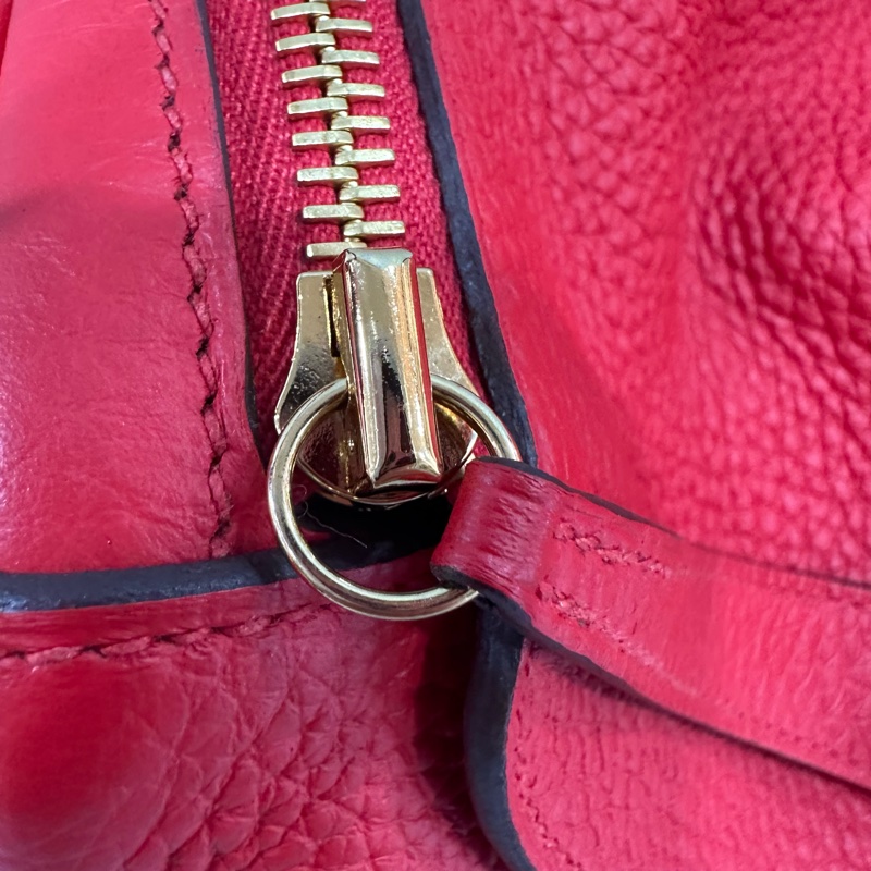 Hermes 紅皮金釦lindy 30 TC皮 D刻-24