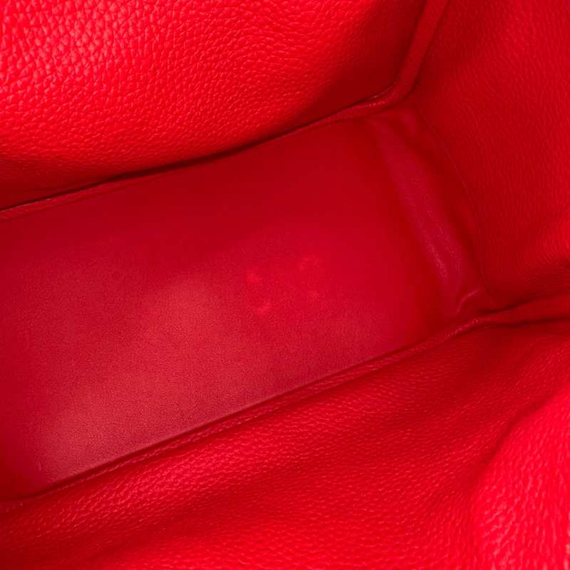 Hermes 紅皮金釦lindy 30 TC皮 D刻-42
