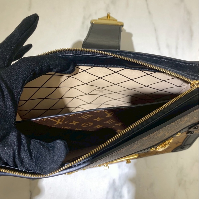 Petite Malle 晶片款 硬盒肩背包-9