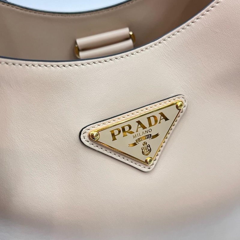 Prada plaque beige bag-4