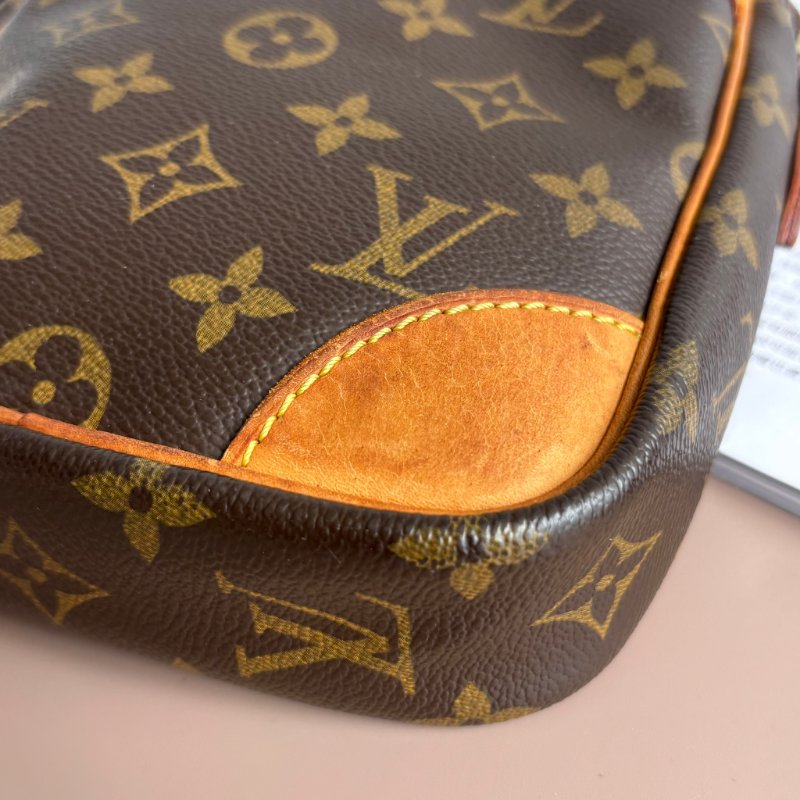 ::LOUIS VUITTON:: LV M45266 經典花紋日字斜背包-3