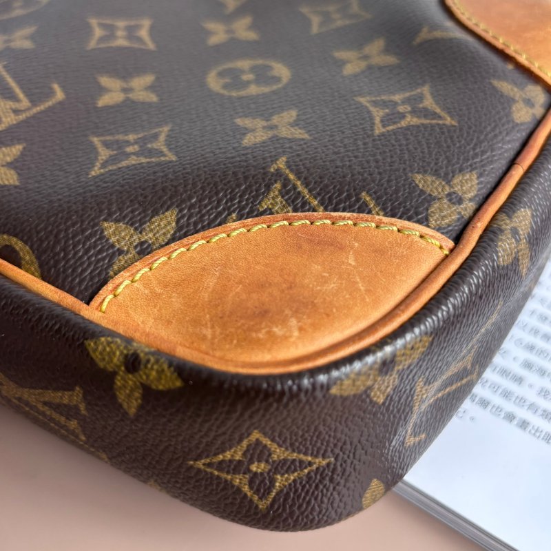 ::LOUIS VUITTON:: LV M45266 經典花紋日字斜背包-4