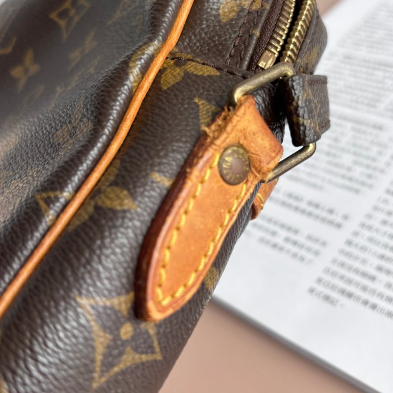 ::LOUIS VUITTON:: LV M45266 經典花紋日字斜背包-6